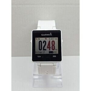 Garmin Vivoactive GPS Smartwatch Fitness Activity Tracker Bluetooth Touch White
